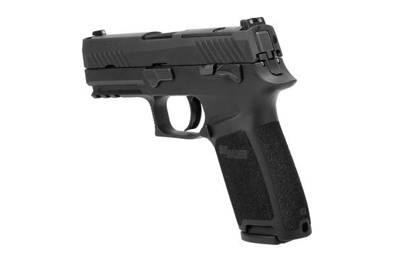 Optic-ready 9mm pistol with Siglite night sights.